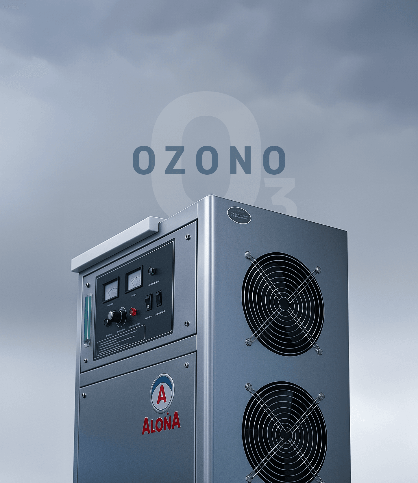 Máquina Alozán para aplicado de ozono en procesos de lavado industrial